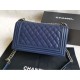 Replica Boy Classica Flap Borse A67086 Blu