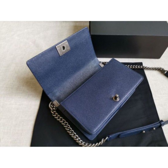 Replica Boy Classica Flap Borse A67086 Blu