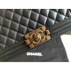 Replica Boy Classic Flap Borse A67086 Nero Pelle di Agnello
