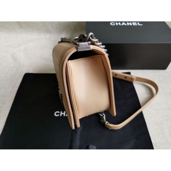 Replica Boy Classic Flap Borse A67086 Albicocca Pelle di Agnello Replica Boy Classic Flap Borse A67086 Albicocca Pelle di Agnello