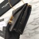 Replica YSL Saint Laurent Medium Cassandra Monogram Envelope Borse Nero