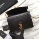 Replica YSL Saint Laurent Medium Cassandra Monogram Envelope Borse Nero