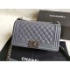 Replica Boy Classic Flap Borse A67086 Grigio