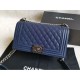 Replica Boy Classica Flap Borse A67086 Blu