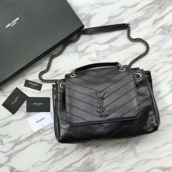 Replica YSL Saint Laurent Nolita Borse Nero
