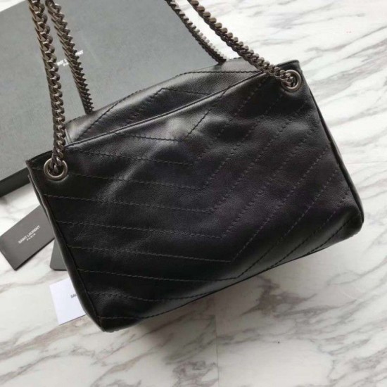 Replica YSL Saint Laurent Nolita Borse Nero