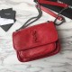 Replica YSL Saint Laurent Medium Niki Chain Borse Rossa