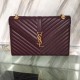 Replica Borsa Spalla Saint Laurent Monogram  Graduata Spalla Borsa Borgogna Y230310