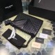Replica Yves Saint Laurent grande borsa a tracolla della spalla borsa nera Y221250