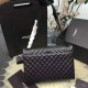 Replica Yves Saint Laurent grande borsa a tracolla della spalla borsa nera Y221250