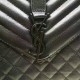 Replica Yves Saint Laurent grande borsa a tracolla della spalla borsa nera Y221250