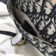 Replica Cintura Christian Dior Saddle Camouflage Pouch Nero