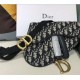 Replica Cintura Christian Dior Saddle Camouflage Pouch Nero