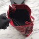 Replica Shopping bag YSL Saint Lauren Niki Medium in pelle vintage increspata rossa