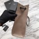 Replica Shopping bag YSL Saint Lauren Niki Medium in pelle vintage increspata grigia