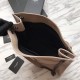 Replica Shopping bag YSL Saint Lauren Niki Medium in pelle vintage increspata grigia