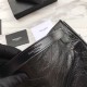 Replica Shopping bag YSL Saint Lauren Niki Medium in pelle vintage increspata nera
