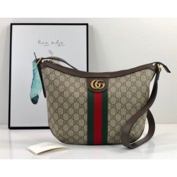 Replica Borsa a tracolla Ophidia GG piccola 598125 marrone