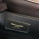 Replica Borsa a tracolla Baguette YSL Saint Laurent Manhattan nera