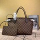 Replica Borsa Neverfull PM Damier Ebene N41359