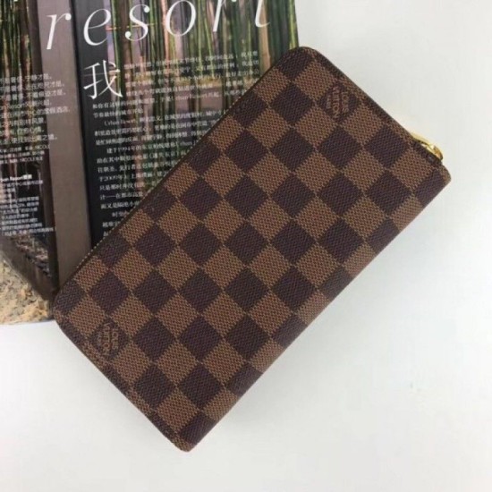 Replica Portafoglio Zippy Damier Ebene Canvas N60046 Replica Portafoglio Zippy Damier Ebene Canvas N60046