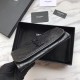 Replica Portafoglio grande YSL Saint Laurent Niki in pelle nera increspata vintage