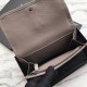 Replica Portafoglio grande YSL Saint Laurent Niki in pelle increspata grigio vintage Replica Portafoglio grande YSL Saint Laurent Niki in pelle increspata grigio vintage