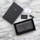 Replica Portafoglio grande YSL Saint Laurent Niki in pelle increspata vintage grigio scuro Replica Portafoglio grande YSL Saint Laurent Niki in pelle increspata vintage grigio scuro