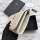 Replica Portafoglio grande YSL Saint Laurent Niki in pelle vintage increspata bianco Replica Portafoglio grande YSL Saint Laurent Niki in pelle vintage increspata bianco