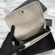Replica Portafoglio grande YSL Saint Laurent Niki in pelle vintage increspata bianco Replica Portafoglio grande YSL Saint Laurent Niki in pelle vintage increspata bianco