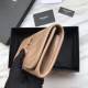 Replica Portafoglio grande YSL Saint Laurent Niki in pelle stropicciata vintage color albicocca Replica Portafoglio grande YSL Saint Laurent Niki in pelle stropicciata vintage color albicocca