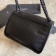 Replica Borsa a catena media Niki YSL Saint Laurent in coccodrillo nera