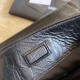 Replica Borse YSL Saint Lauren Shopping  Niki Medium nera in coccodrillo
