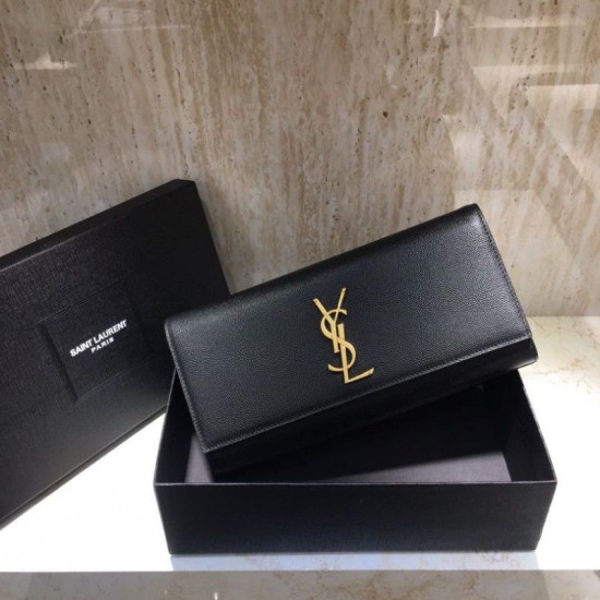 Replica Pochette classica YSL Saint Laurent nera