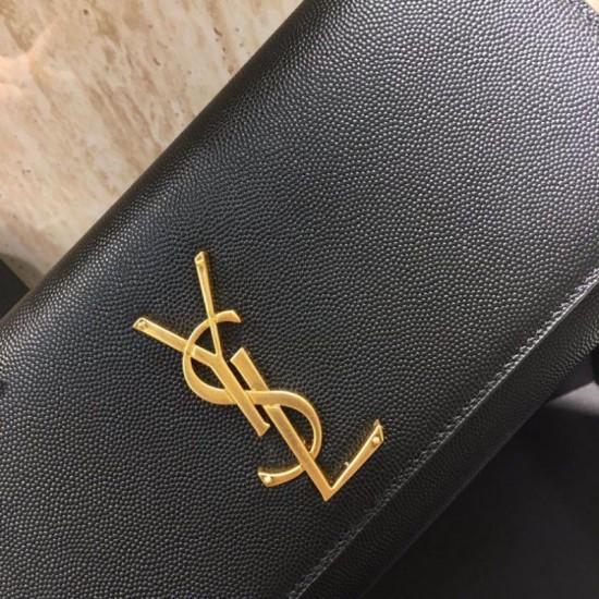 Replica Pochette classica YSL Saint Laurent nera