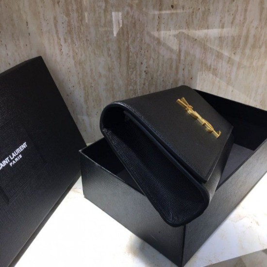 Replica Pochette classica YSL Saint Laurent nera
