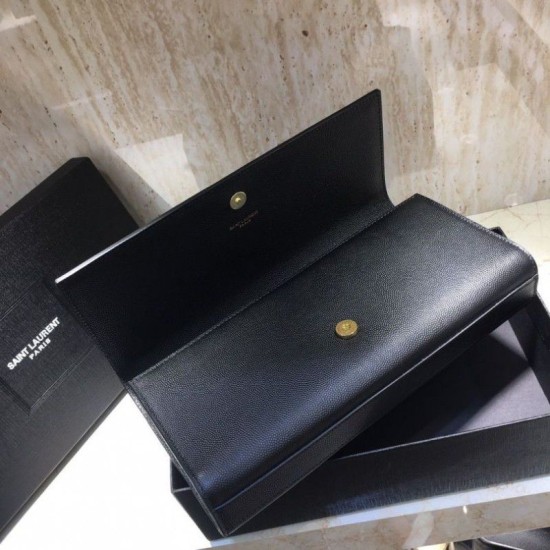 Replica Pochette classica YSL Saint Laurent nera
