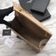 Replica Busta bustina YSL Saint Laurent Albicocca goffrata grana