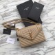 Replica Busta bustina YSL Saint Laurent Albicocca goffrata grana