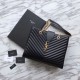 Replica Borsa shopping YSL Saint Laurent Pelle di vitello Nera