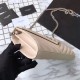 Replica YSL Saint Laurent Granulato Matelasse Chain Portafoglio Beige