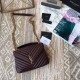 Replica YSL Saint Laurent Medium College Monogram Borse a Tracolla Granulato Matelasse Chiaretto