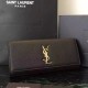 Replica Saint Laurent classico nero grano Monogramme Pochette