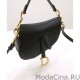 Replica Mini borsa da sella Christian Dior con cinturino nero