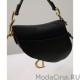 Replica Mini borsa da sella Christian Dior con cinturino nero