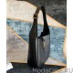 Replica YSL Saint Laurent Le 5 A 7 Borsa Hobo Piccola Morbida In Pelle Liscia Nera