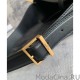 Replica YSL Saint Laurent Le 5 A 7 Borsa Hobo Piccola Morbida In Pelle Liscia Nera