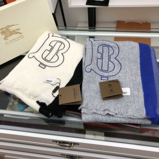 Replica Scialle Burberry BT Cashmere 50 x 185