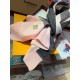 Replica Burberry scialle classico in cashmere con motivo check grande 60 x 180 rosa