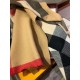 Replica Burberry classico grande scialle in cashmere a quadri 60 x 180 marrone